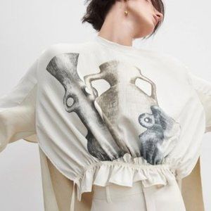 Zara ART DECO POTTERY Top